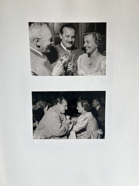 Ludwiga mit Gästen — Aufnahme aus dem Familienalbum