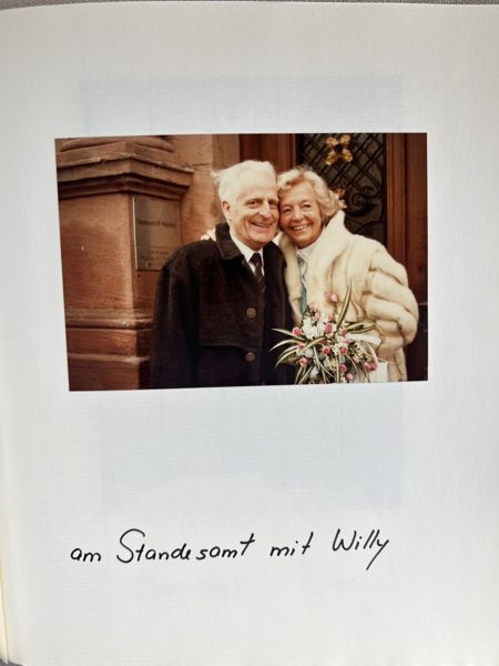 Gemeinsam mit Willi — Aufnahme aus dem Familienalbum