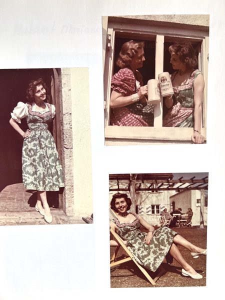 Marianne im Familienalbum — Aufnahme aus dem Familienalbum