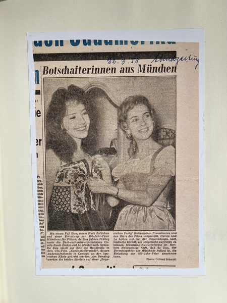 Ein Bericht über Trachtenmode — Aufnahme aus dem Familienalbum
